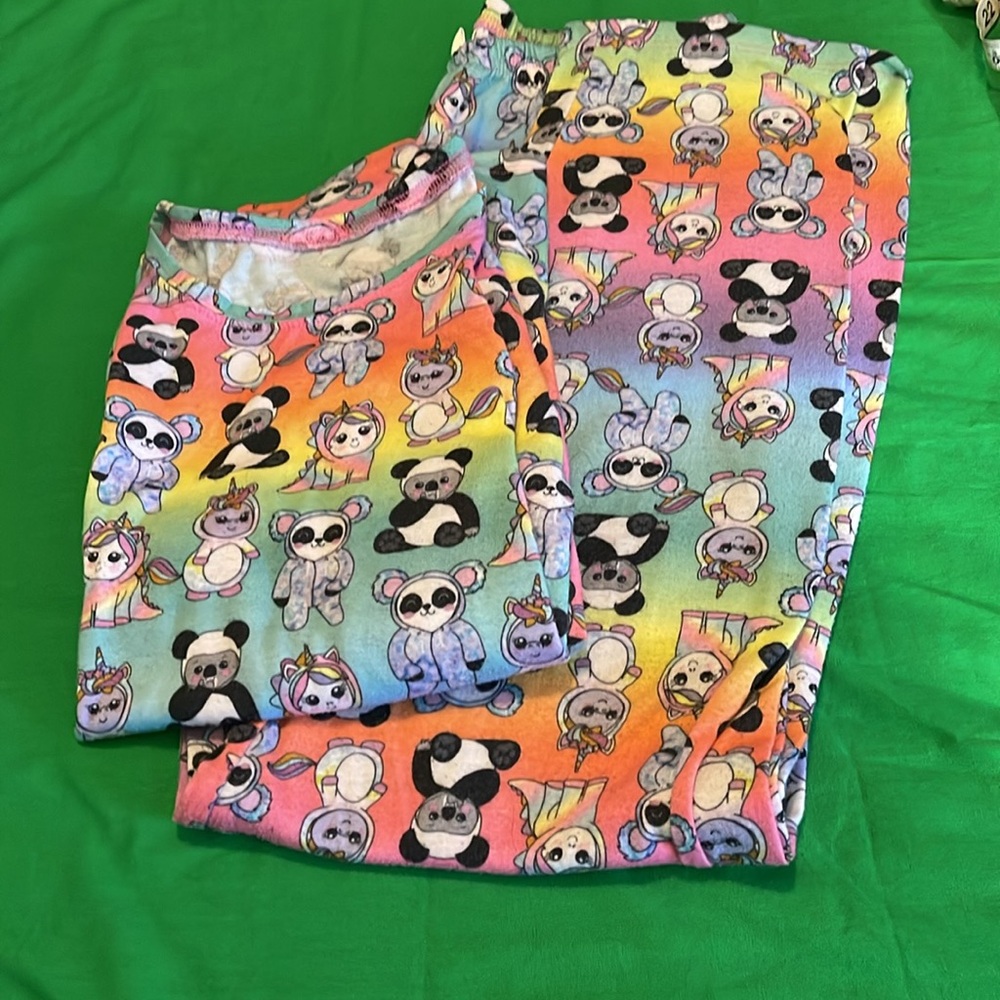Used set of pajamas size 16 by place
